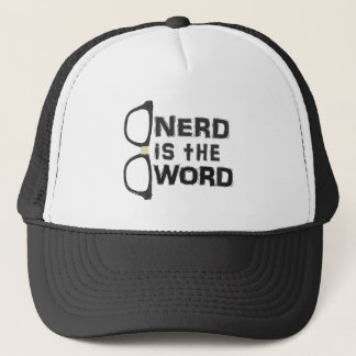 Gorra De Camionero Nerd es la palabra