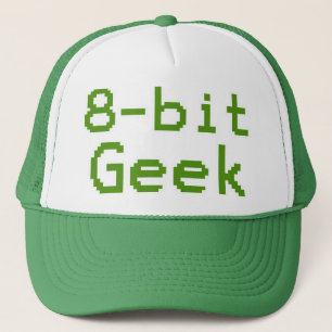 Gorra De Camionero Nerd humorístico geek de 8 bits