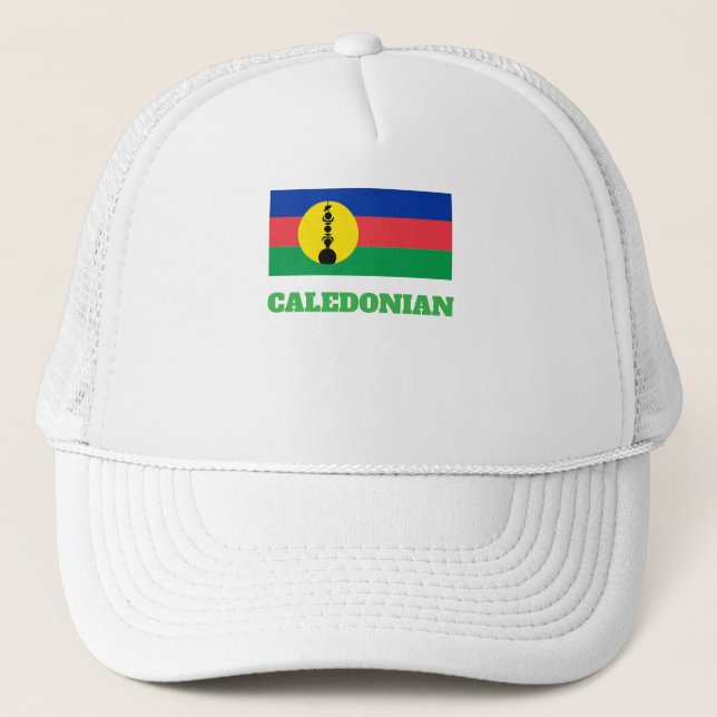 Gorra De Camionero neu kaledonien flagge (Anverso)