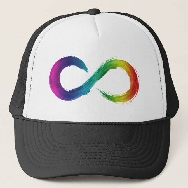 Gorra De Camionero Neurodiversidad Arcoiris (Anverso)
