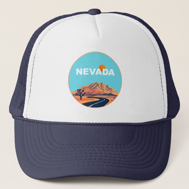 Gorra De Camionero Nevada Estados Unidos de América (Anverso)