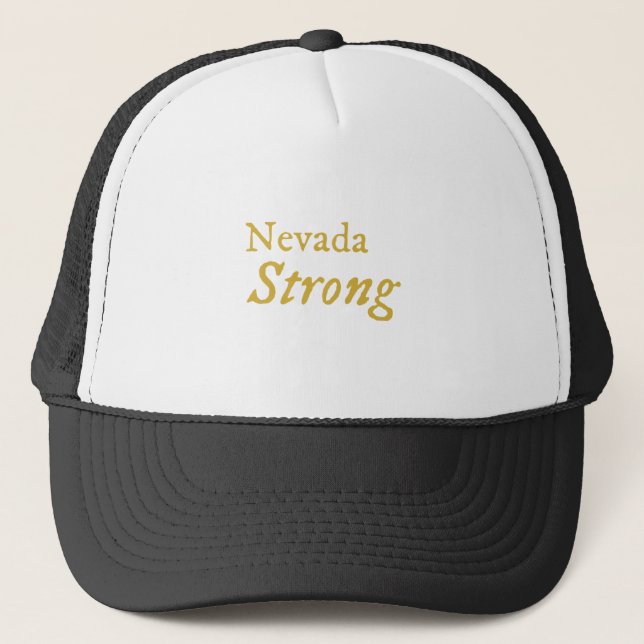 Gorra De Camionero Nevada Strong (Anverso)