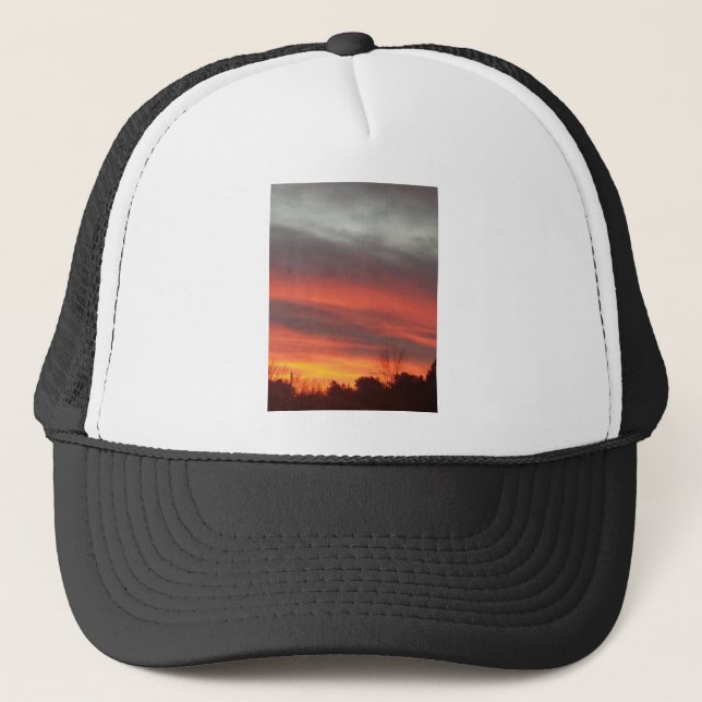 Gorra De Camionero New England Sunset (Anverso)