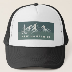 Gorra De Camionero New Hampshire Estados Unidos de América