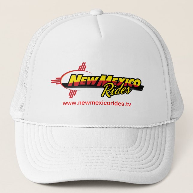 Gorra De Camionero New México monta la TV (Anverso)