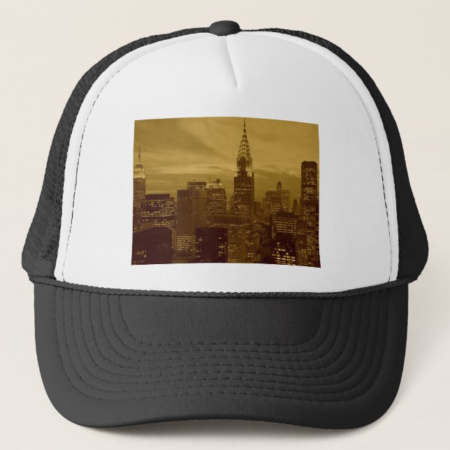 Gorra De Camionero New York Manhattan (Anverso)
