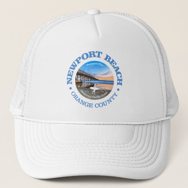 Gorra De Camionero Newport Beach (C) (Anverso)