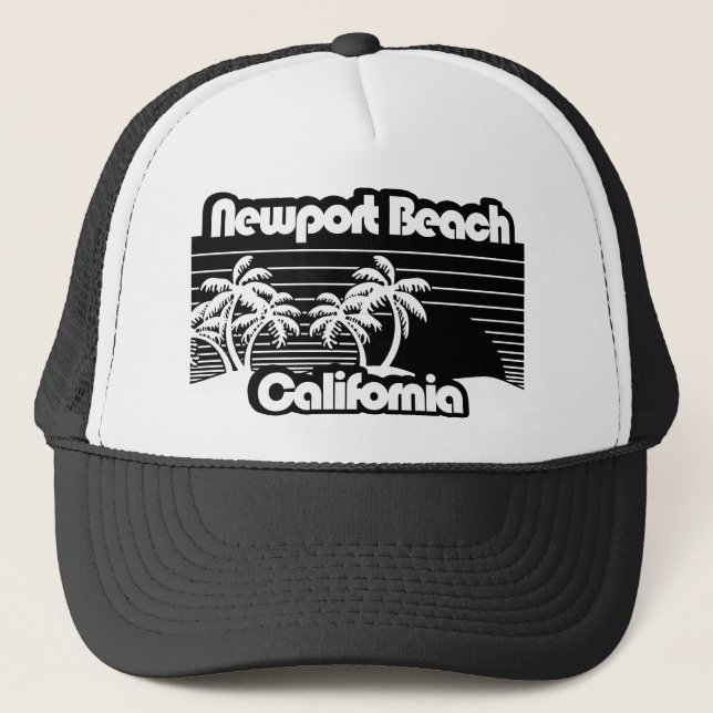 Gorra De Camionero Newport Beach California (Anverso)