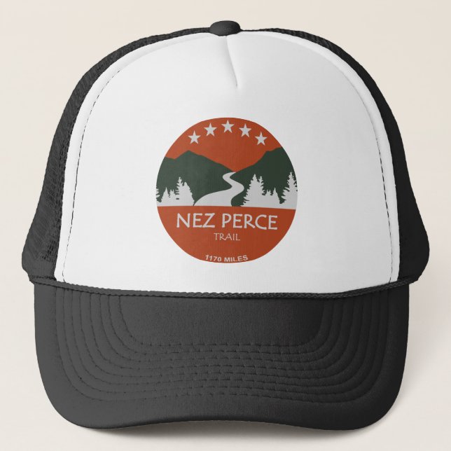 Gorra De Camionero Nez Perce Trail (Anverso)
