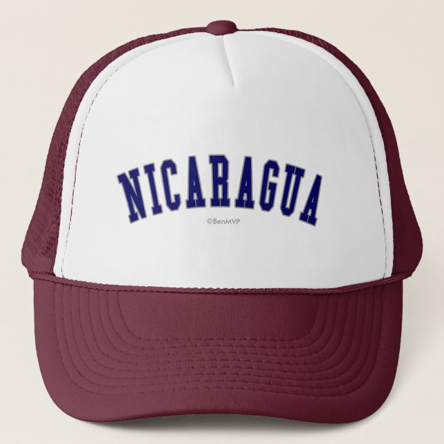 Gorra De Camionero Nicaragua (Anverso)