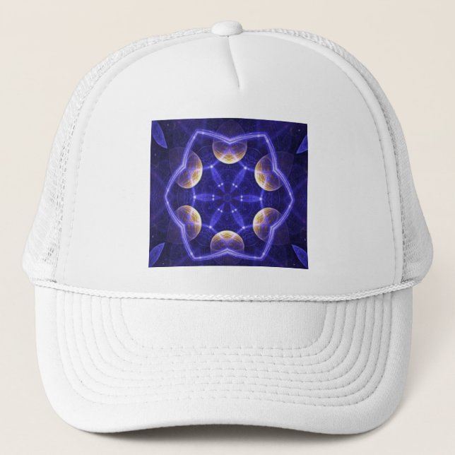 Gorra De Camionero Niebla azul (Anverso)
