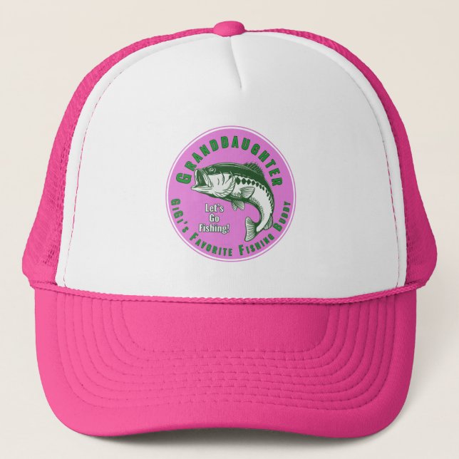 Gorra De Camionero Nieta y Gigi pescando  (Anverso)