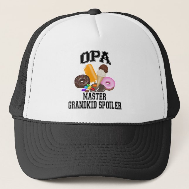 Gorra De Camionero Nieto Cagón Abuelo (Anverso)