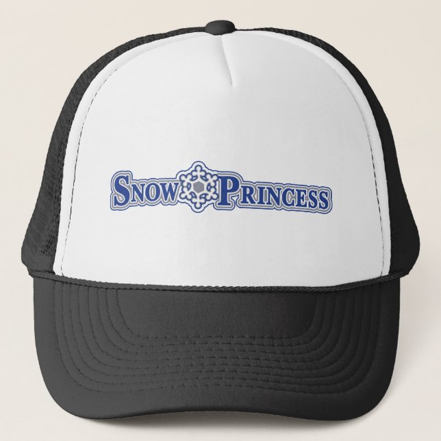Gorra De Camionero Nieve-Princesa-Luz (Anverso)