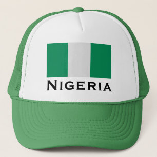Gorra De Camionero Nigeria con bandera nigeriana (África Occidental)
