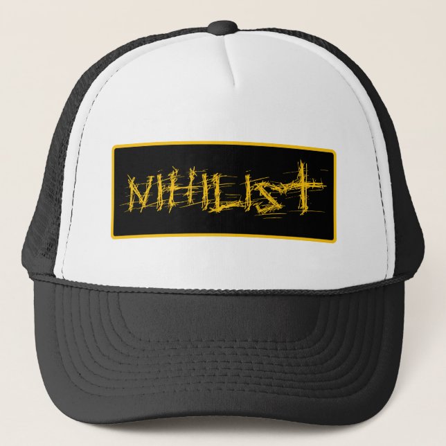 Gorra De Camionero Nihilista (Anverso)