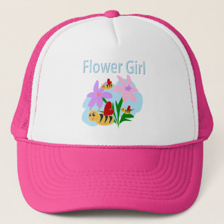 Gorra De Camionero Niña Flor