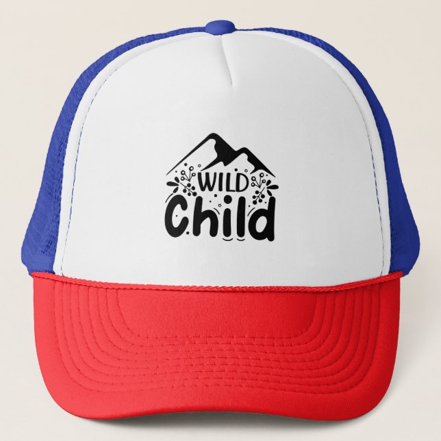 Gorra De Camionero Niña salvaje  (Anverso)