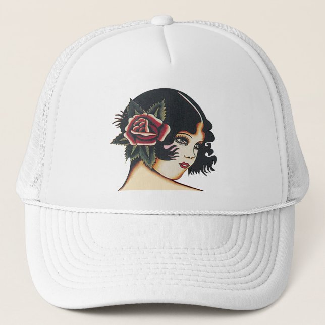 Gorra De Camionero Niña virgen (Anverso)