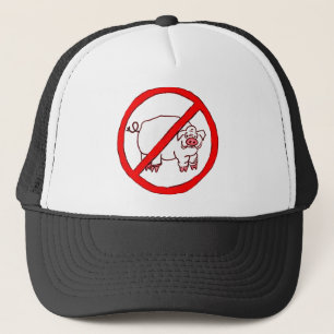 Gorra De Camionero Ningún círculo de los cerdos
