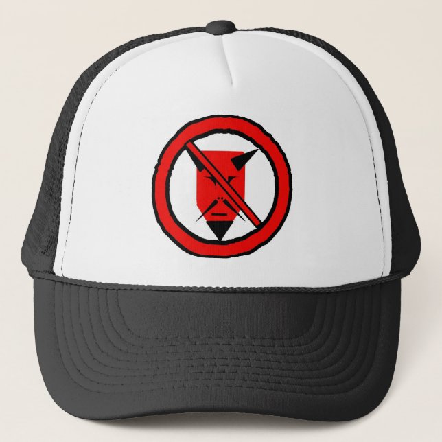 Gorra De Camionero Ningún diablo (Anverso)