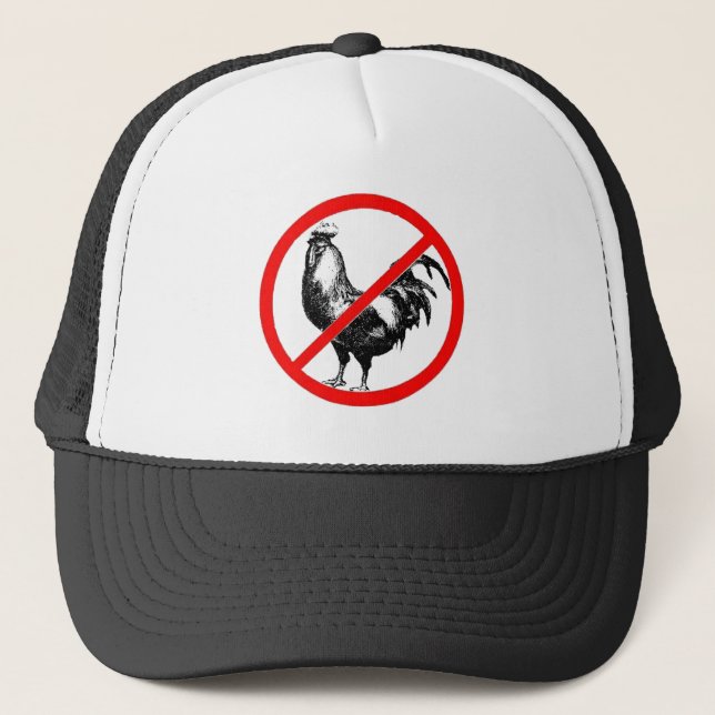 Gorra De Camionero ¡Ningún gallo?! (Anverso)