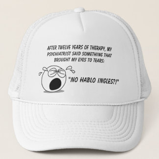 Gorra De Camionero Ningún Hablo Ingles