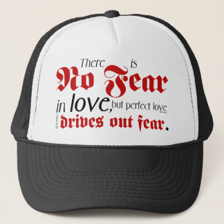 Gorra De Camionero Ningún miedo en amor