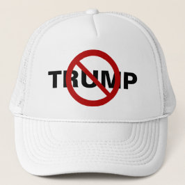 Gorra De Camionero Ningún nunca triunfo de Nyet Anti-Donald