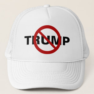 Gorra De Camionero Ningún nunca triunfo de Nyet Anti-Donald