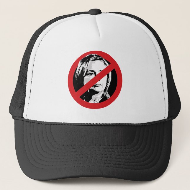 Gorra De Camionero NINGÚN OUT.png CRUZADO HILLARY (Anverso)