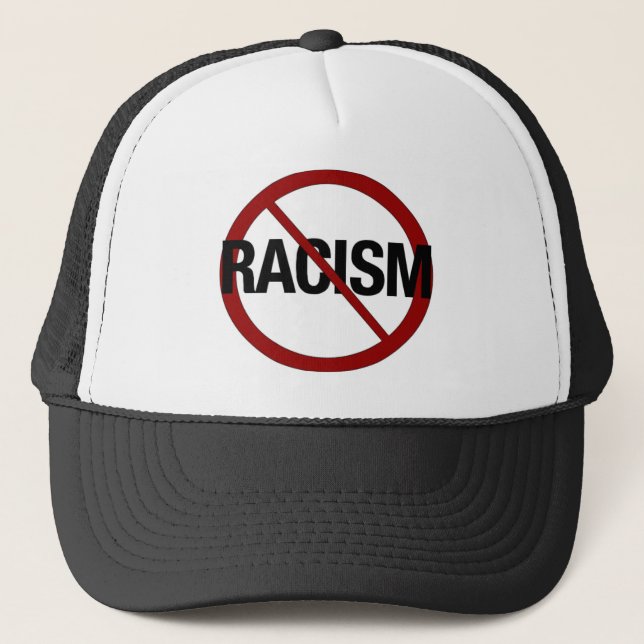 Gorra De Camionero Ningún racismo (Anverso)