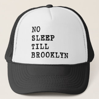 Gorra De Camionero ¡Ningún sueño labra Brooklyn!