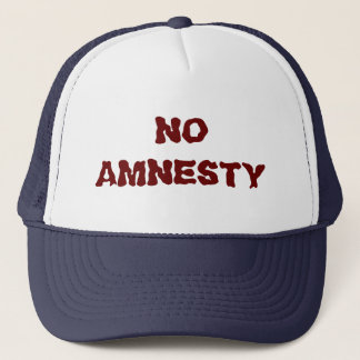 GORRA DE CAMIONERO NINGUNA AMNISTÍA - NINGUNOS TRABAJOS - NINGUNOS