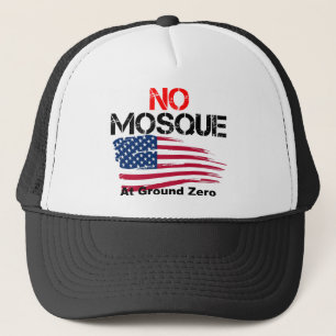 Gorra De Camionero Ninguna mezquita en el punto cero
