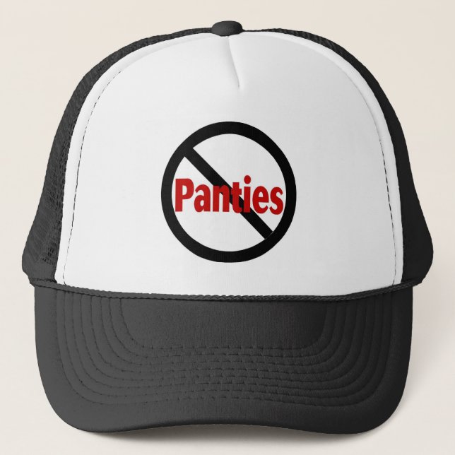 Gorra De Camionero Ningunas bragas (Anverso)