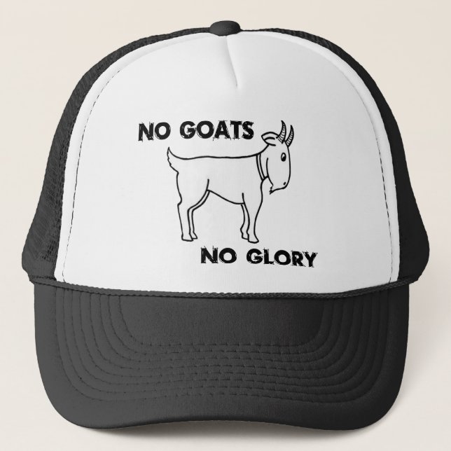 Gorra De Camionero Ningunas cabras ninguna gloria (Anverso)
