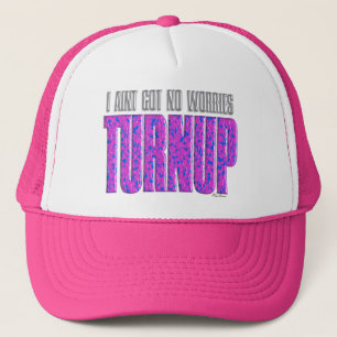 GORRA DE CAMIONERO NINGUNAS PREOCUPACIONES, DAN VUELTA PARA ARRIBA