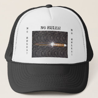 GORRA DE CAMIONERO ¡NINGUNAS REGLAS! ¡, NINGUNAS REGLAS! ¡, NINGUNAS