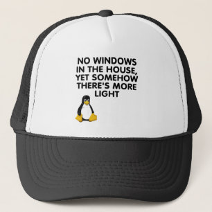 Gorra De Camionero Ningunas ventanas en la casa…