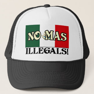 Gorra De Camionero Ningunos Illegals del Mas