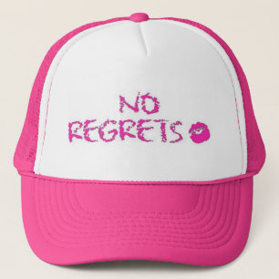 Gorra De Camionero Ningunos pesares en lápiz labial