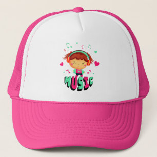 Gorra De Camionero Niñita linda con música
