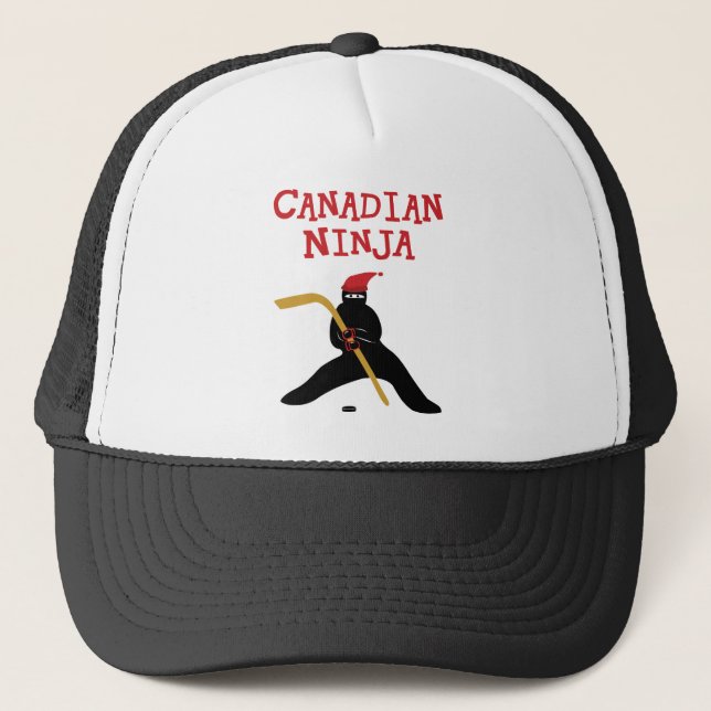 Gorra De Camionero Ninja canadiense (Anverso)
