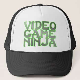 Gorra De Camionero NINJA del VIDEOJUEGO (verde)
