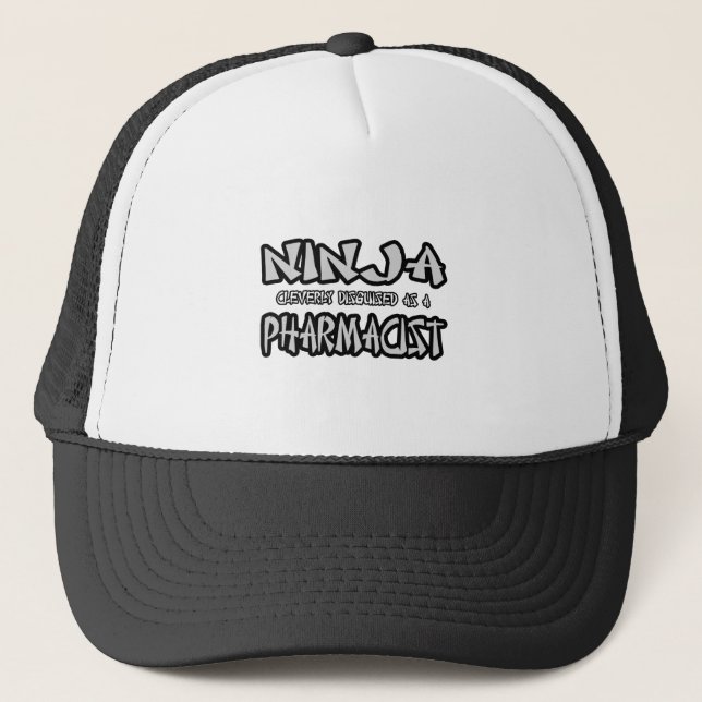 Gorra De Camionero Ninja...Farmacéutico (Anverso)