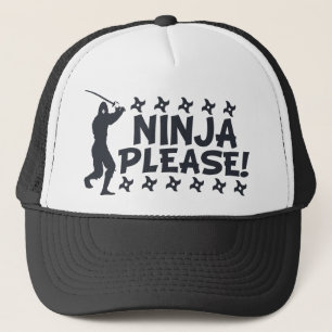 Gorra De Camionero Ninja por favor