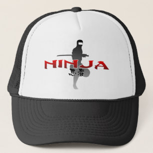 Gorra De Camionero Ninja Silhouette
