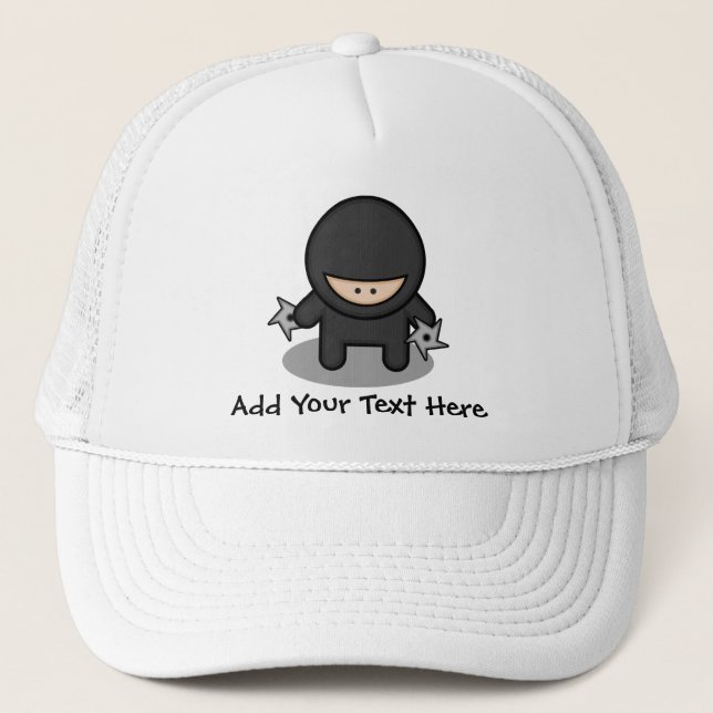 Gorra De Camionero Ninja Skillz (Anverso)