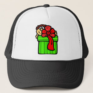 Gorra De Camionero Niño con regalo de Navidad